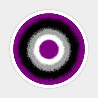 Hoop Dynamics Icon - Asexual Pride Magnet